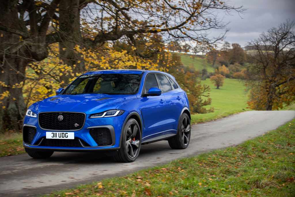 The 2021 Jag F-Pace SVR