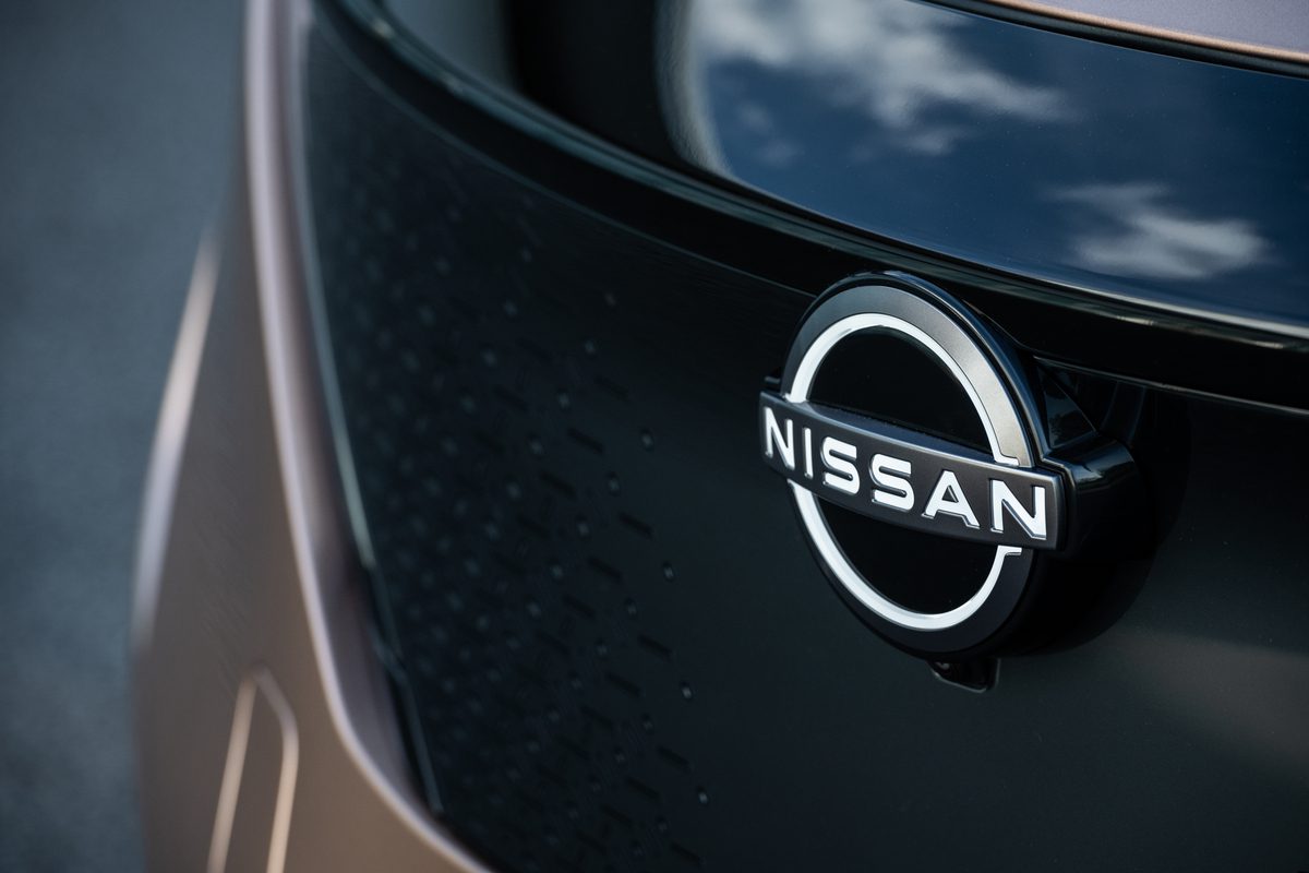 The new Nissan logo