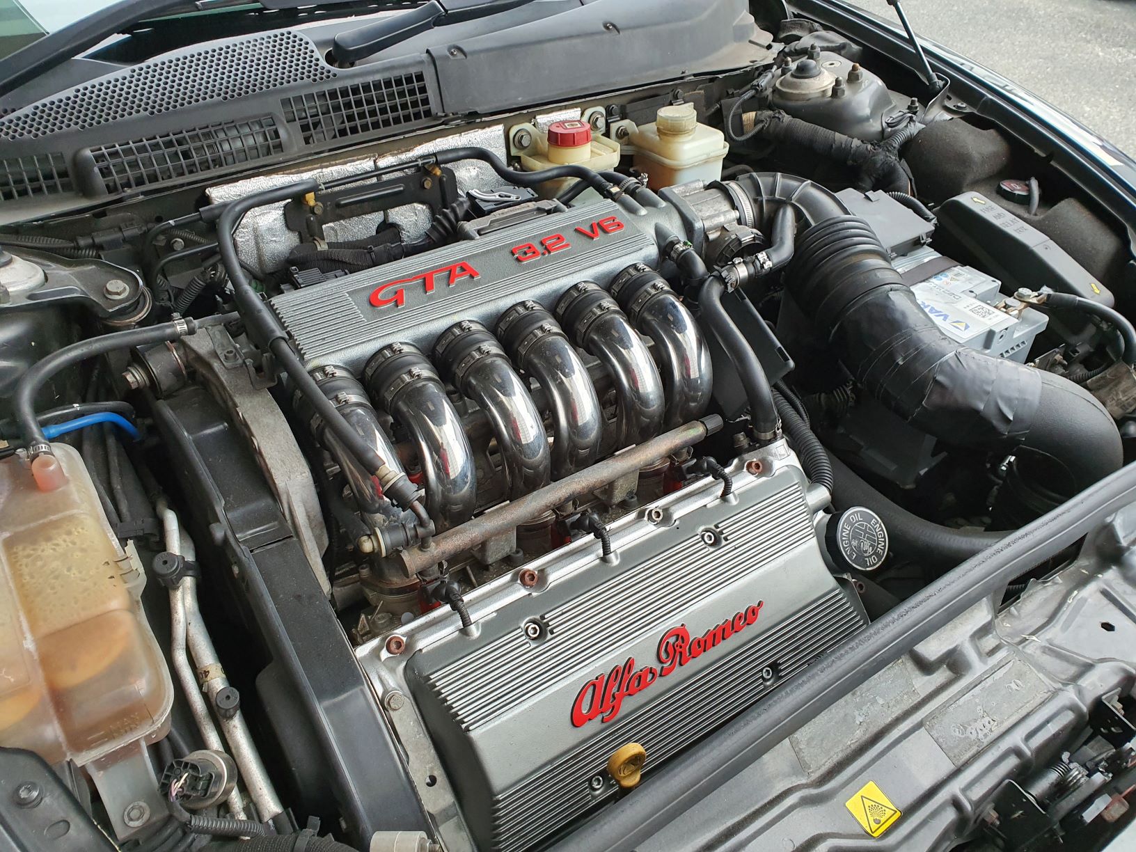 The Busso 3.2 litre V6 engine