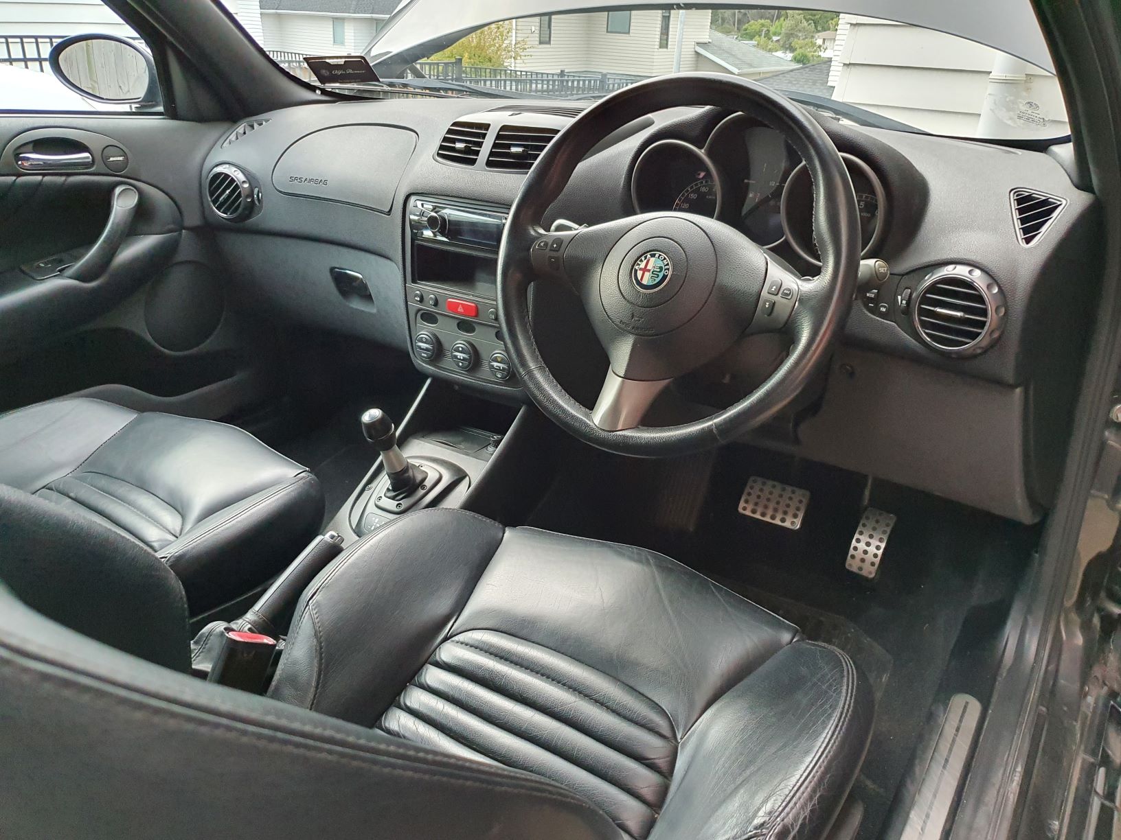 Alfa Romeo 147 GTA's interior