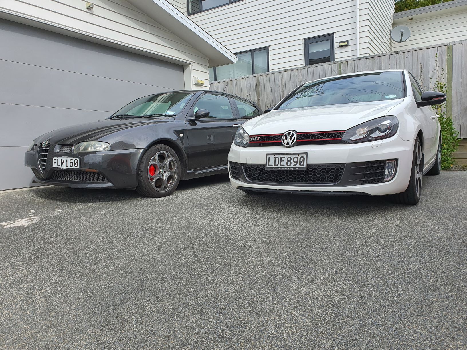 My Alfa Romeo 147 GTA and VW MK6 Golf GTI