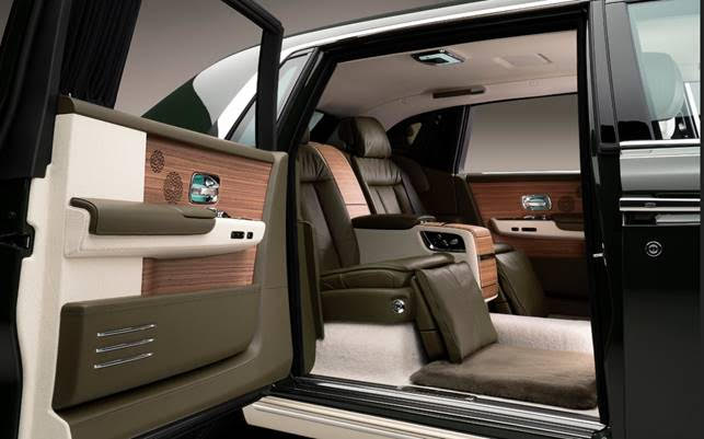 *Rolls-Royce Phantom Oribe in collaboration with Hermès interior gallery - gallery illustrations are Copyright of Pierre Peron