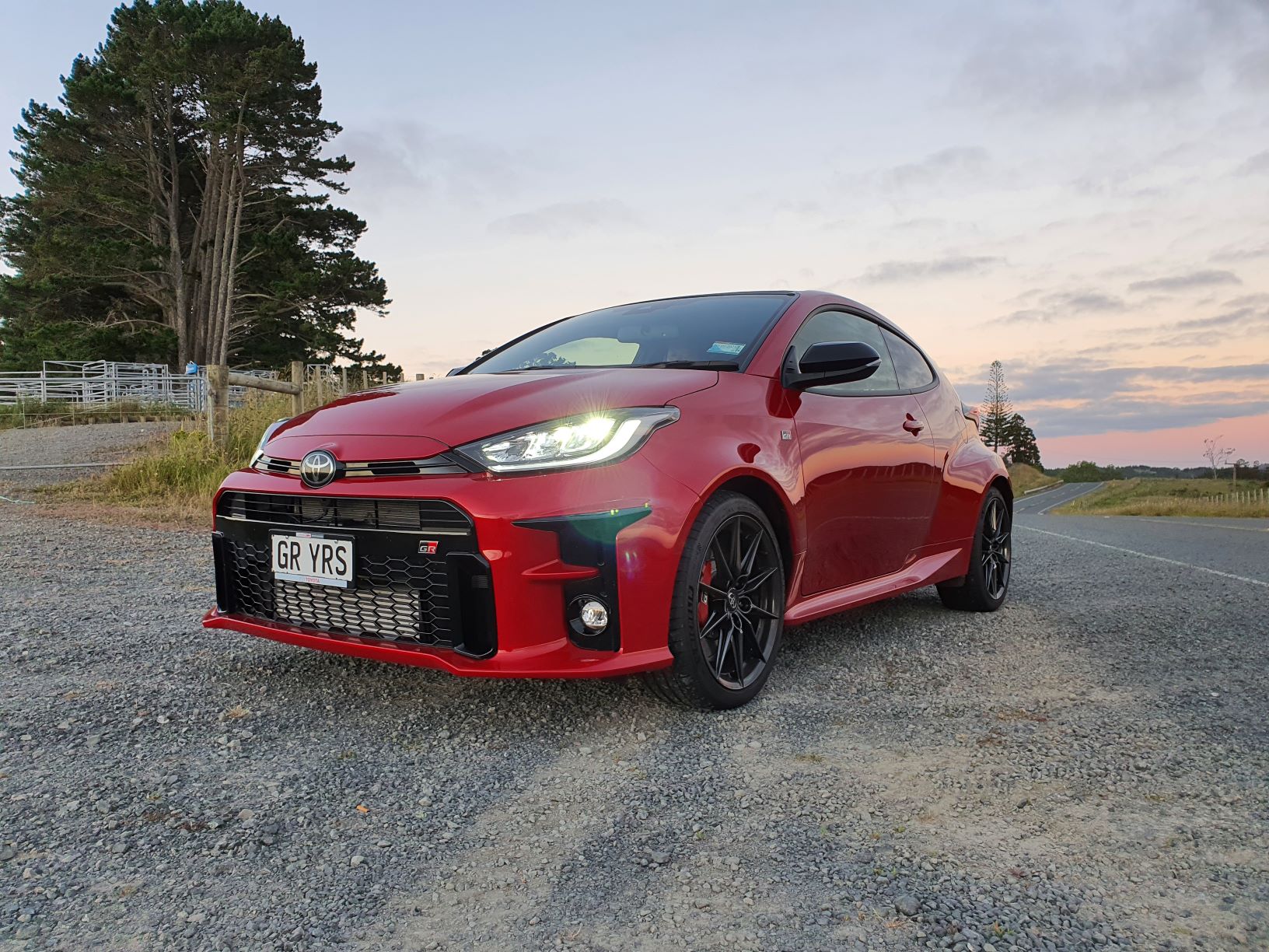 GR Yaris front view