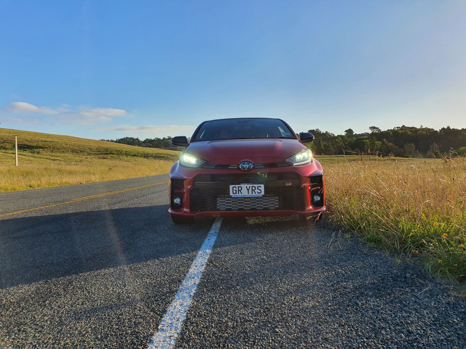 Front of the GR Yaris