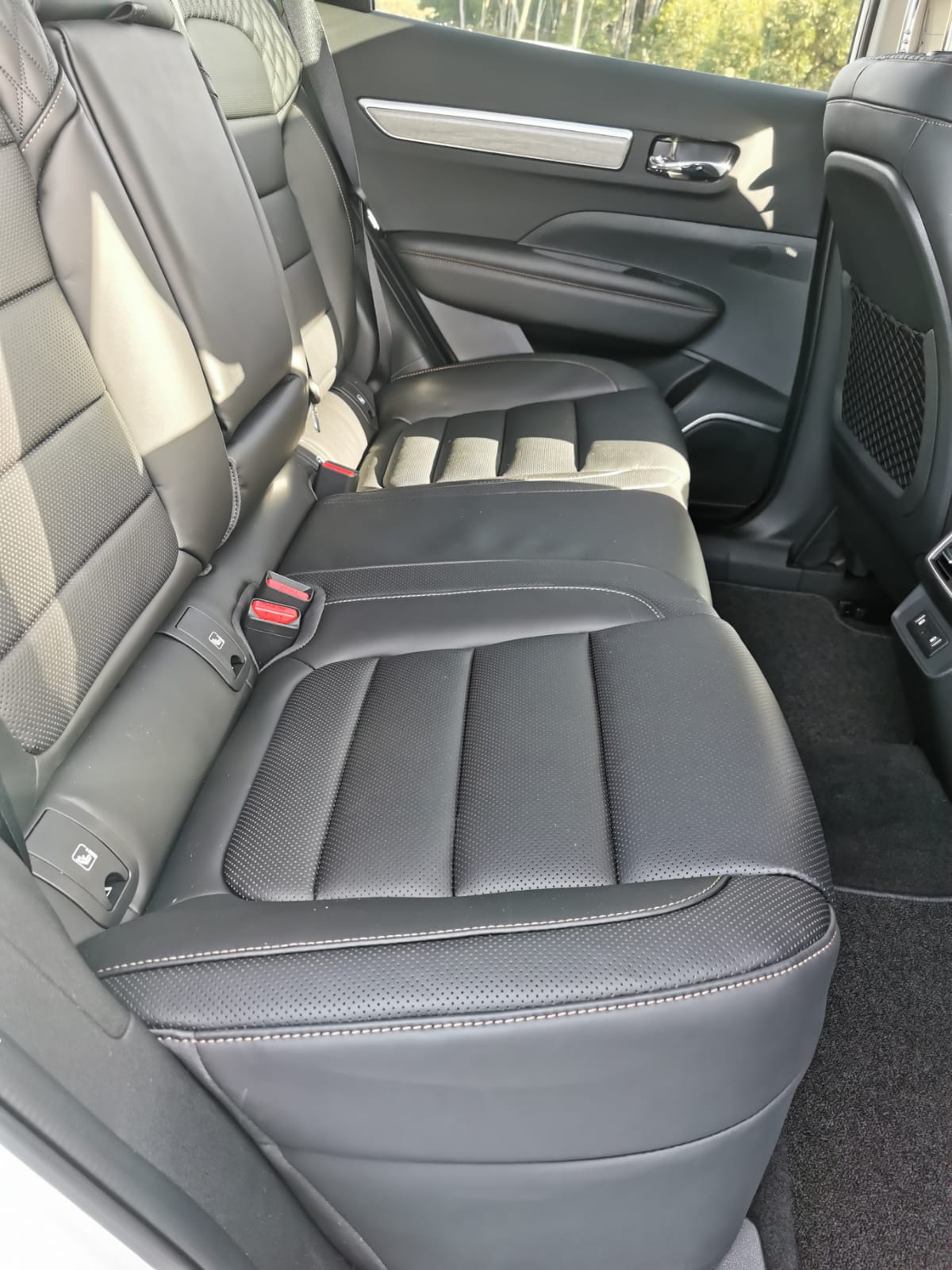 Koleos rear seats