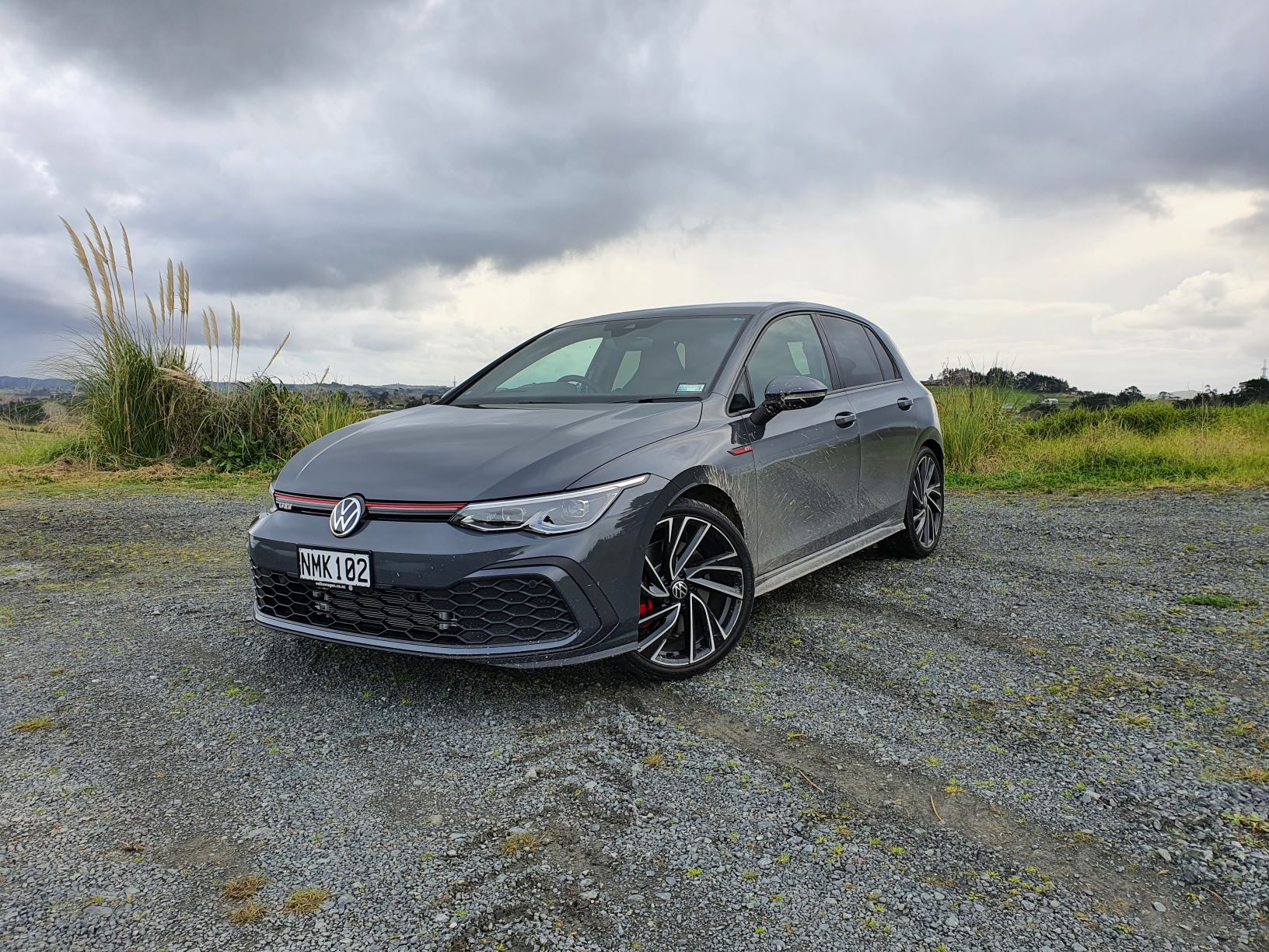 A front view of the MK8 GTI