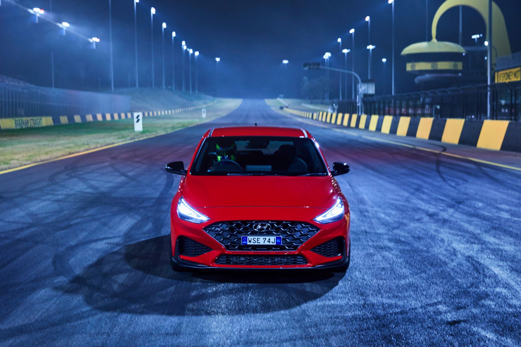 Front view of the 2021 Gen 2 Hyundai i30N