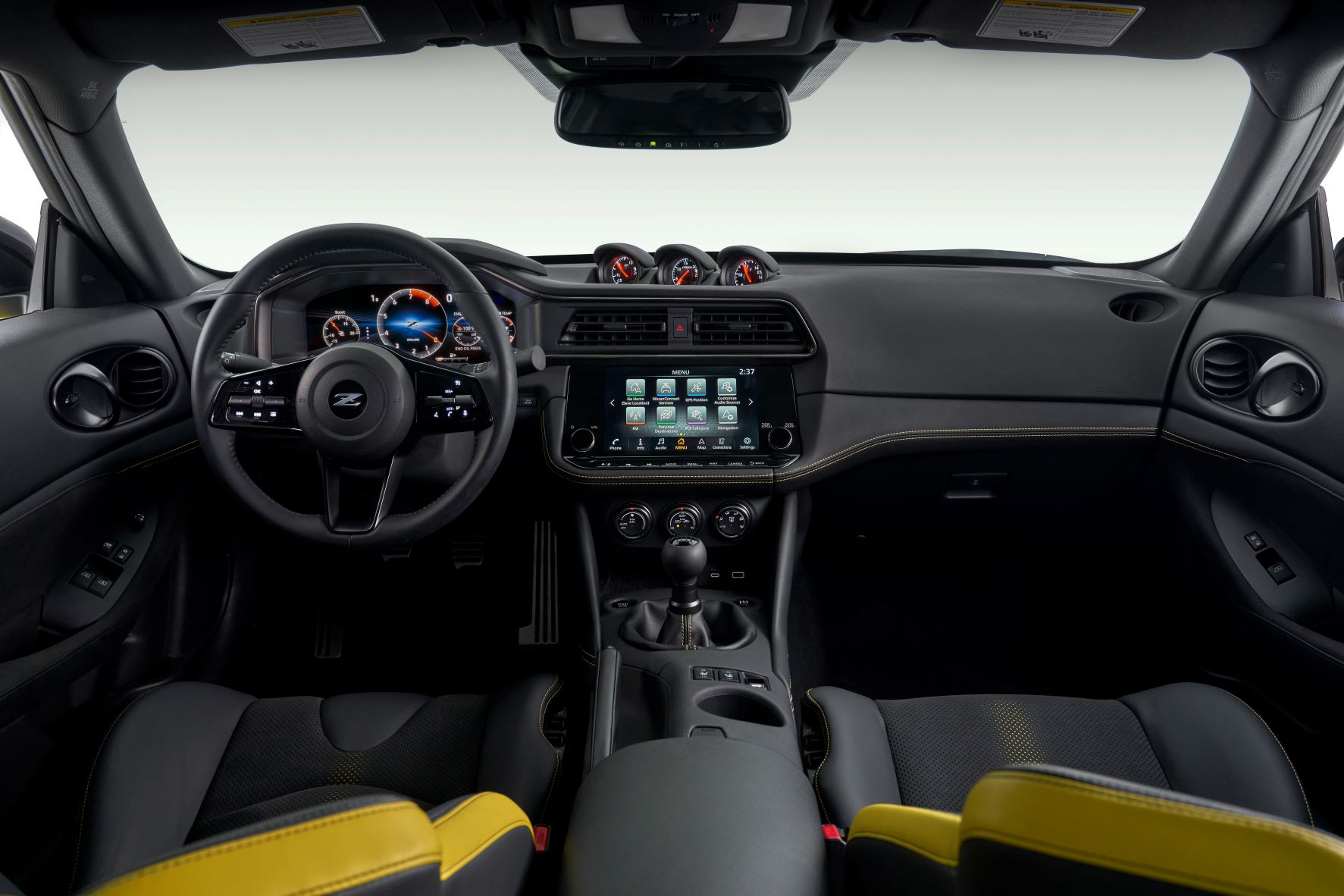 Interior of the 2023 Nissan Z