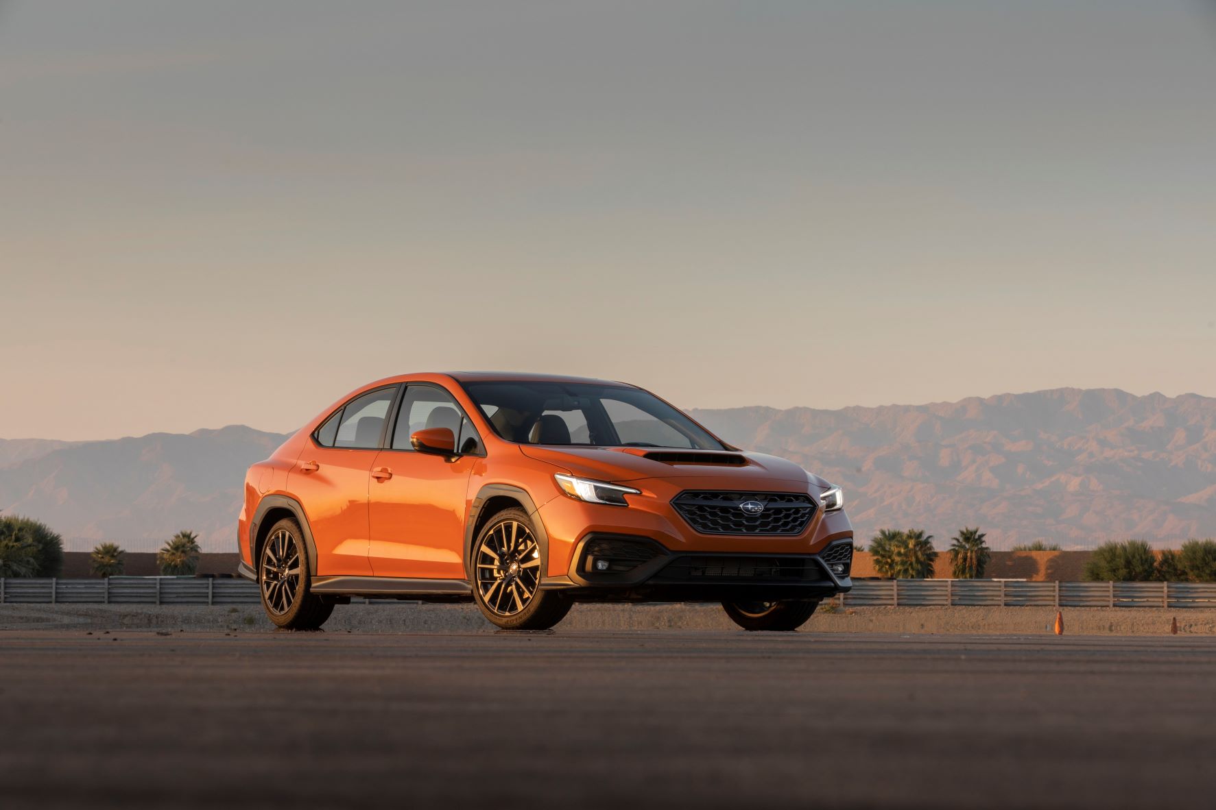 Front view of the 2022 Subaru Impreza WRX