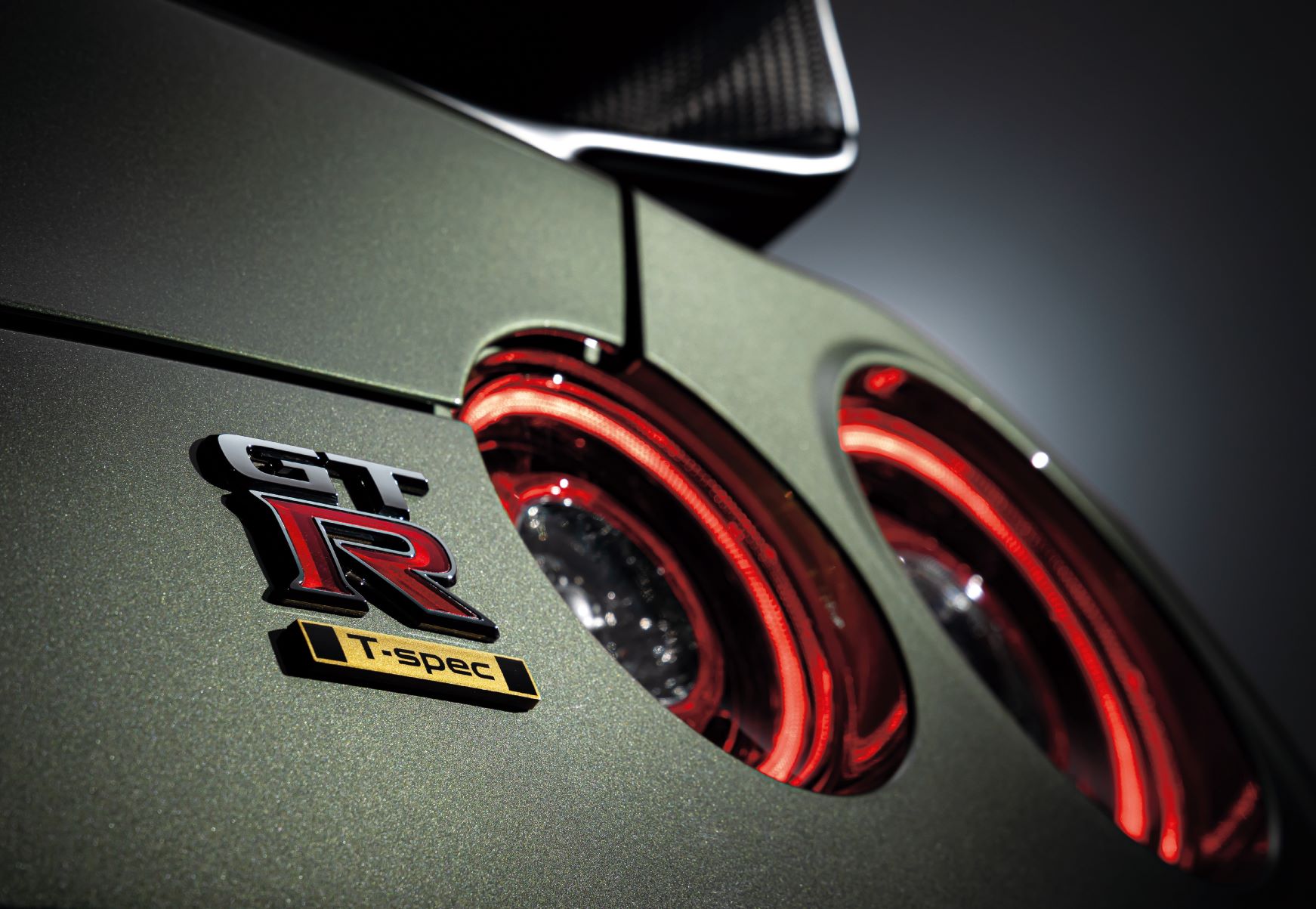 T-Spec badge on the Japan only 2021 GT-R
