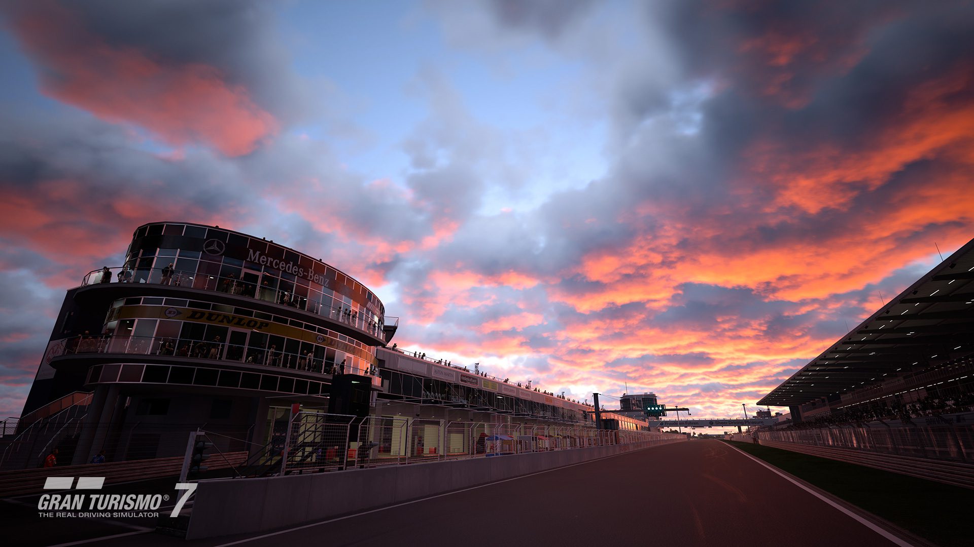 Sunset over the Nurburgring