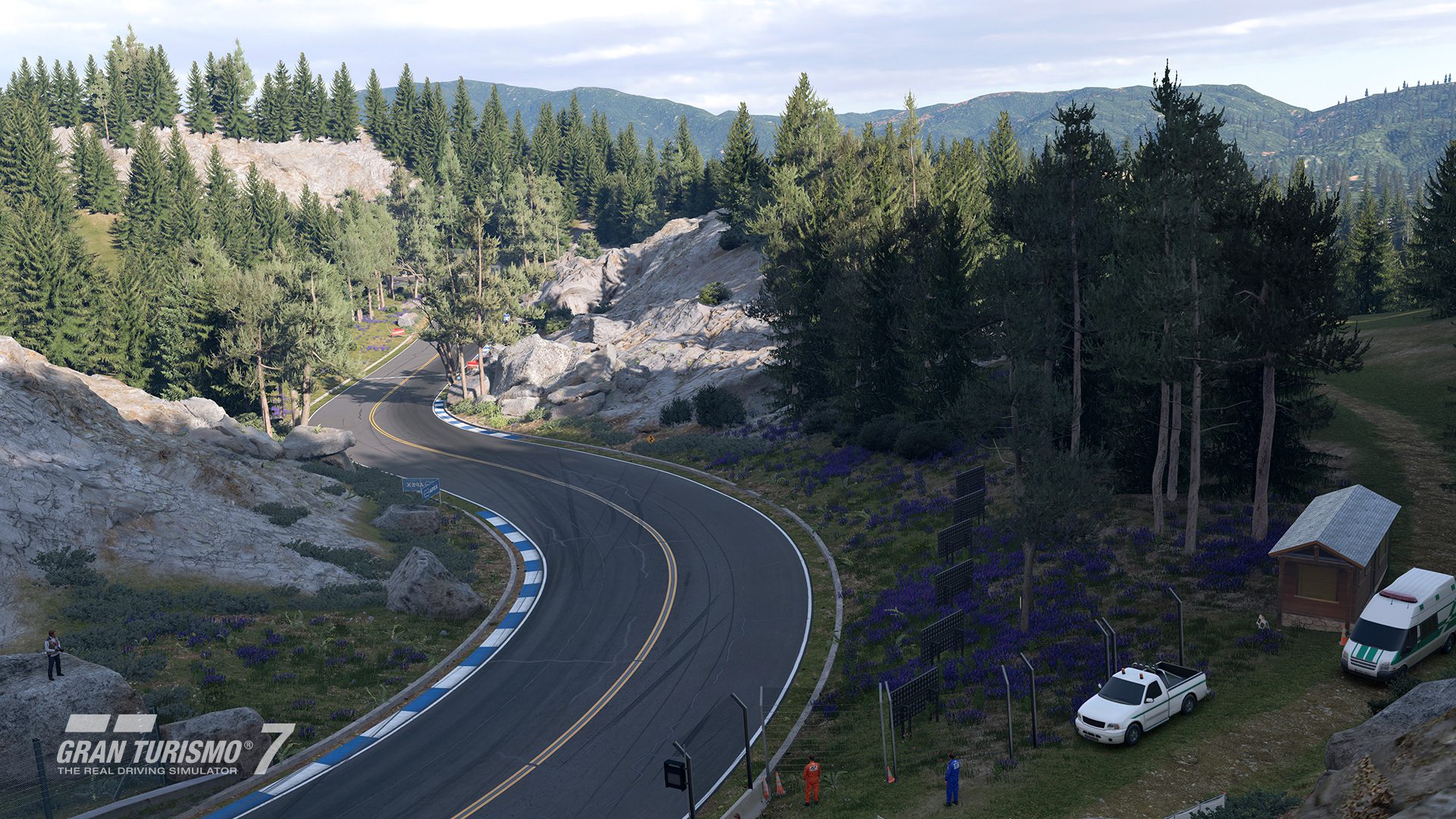 Trial Mountain racetrack in GT7