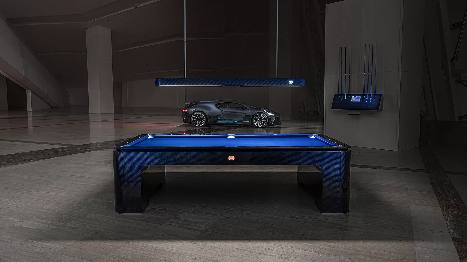 Bugatti's pool table