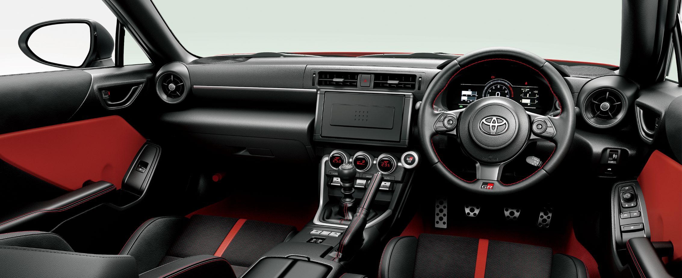 Interior of the Toyota GR86