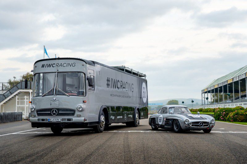 IWC Racing Mercedes-Benz 300SL and transporter