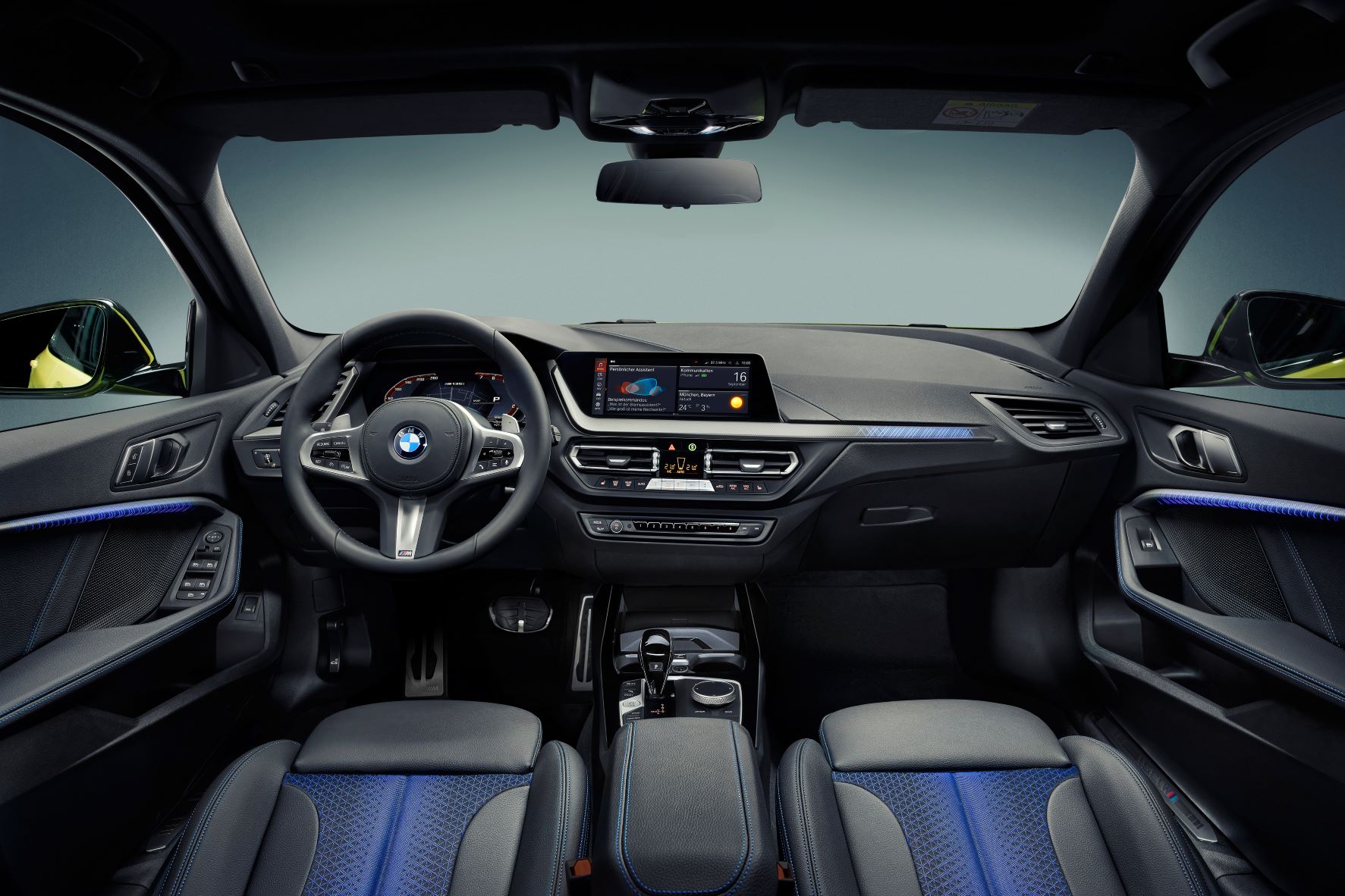 Interior of the new BMW M135i