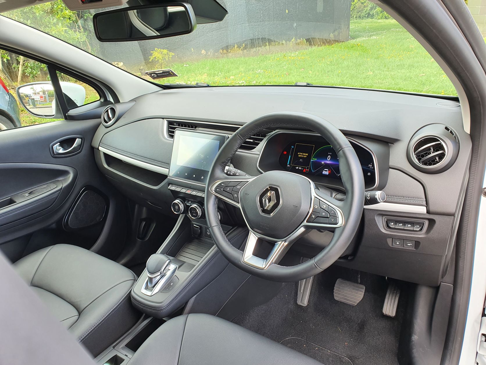 Interior of the 2021 Renault Zoe