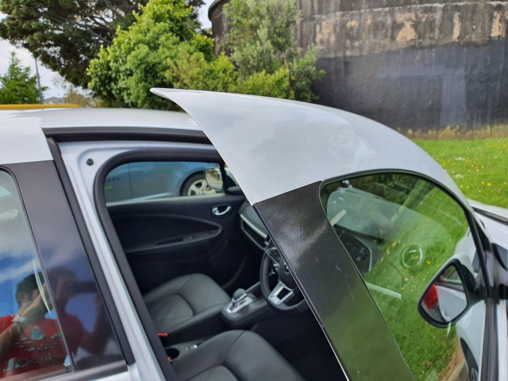 Door edge of the 2021 Renault Zoe