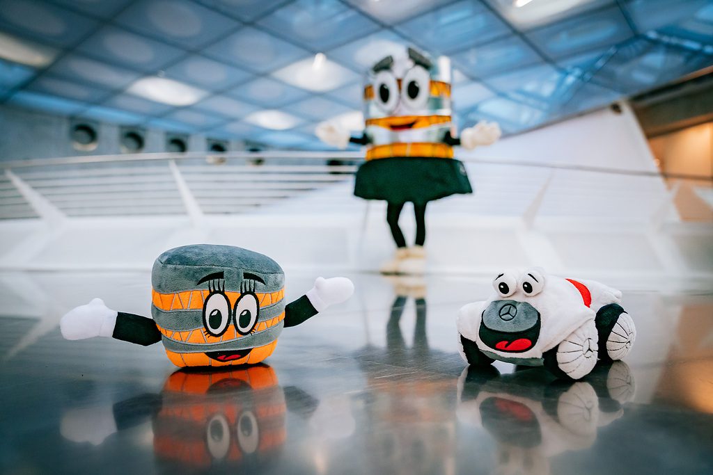 Mercedes-Benz museum mascots