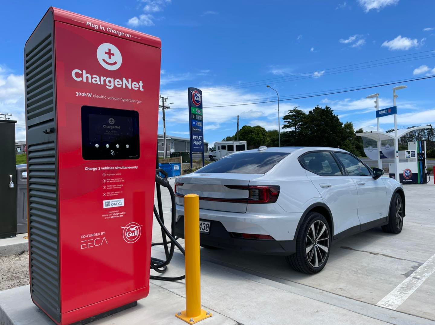 ChargeNet 300kW hypercharger Kaiwaka (1)