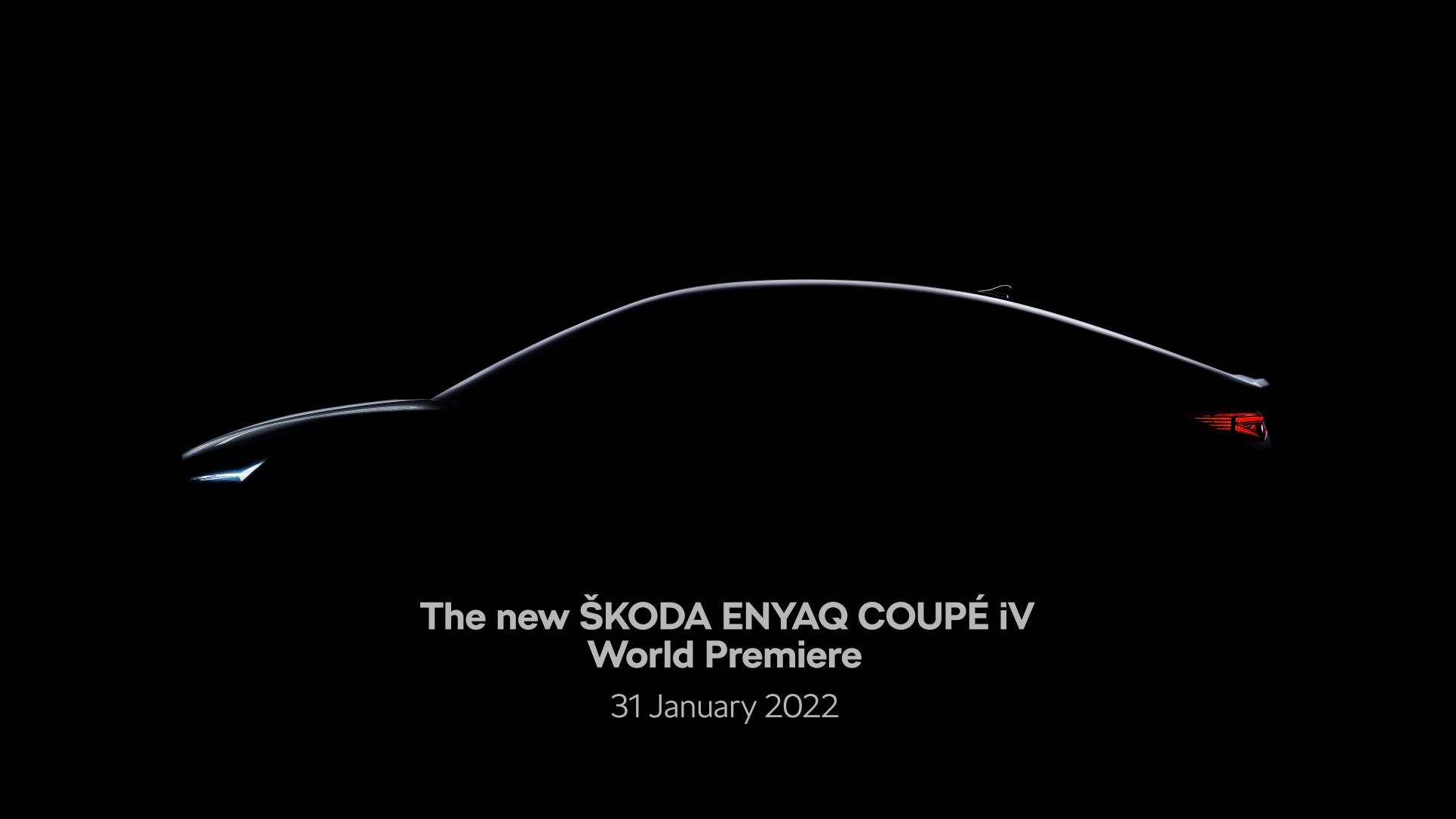 Skoda Enyaq iV Coupe teaser