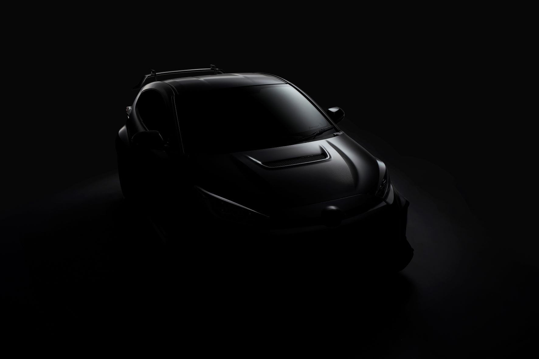 Teaser photo of Toyota's fully tuned GR Yaris