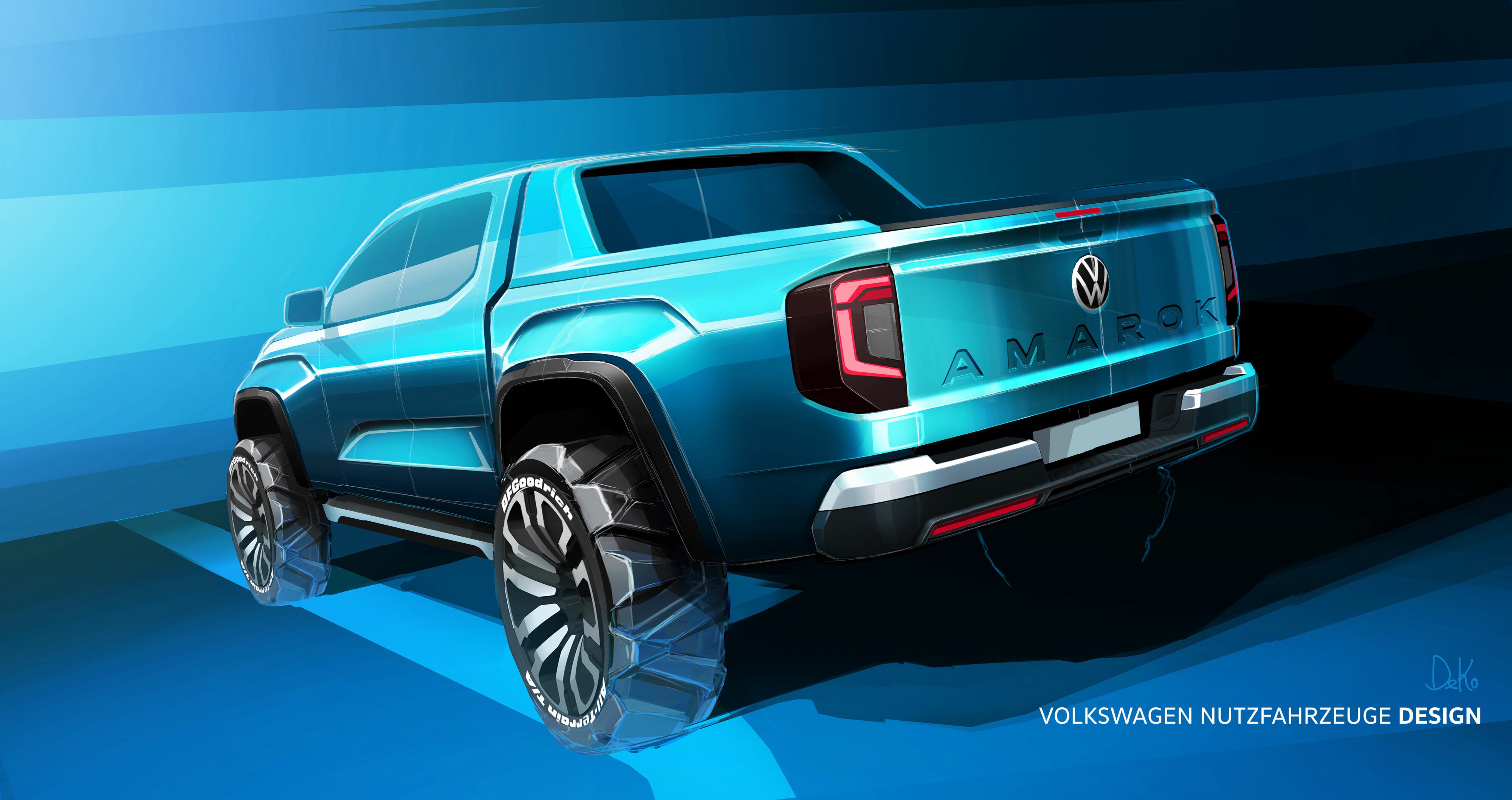 VW Amarok Enters Beast Mode With Wide Fenders And Massive Ground