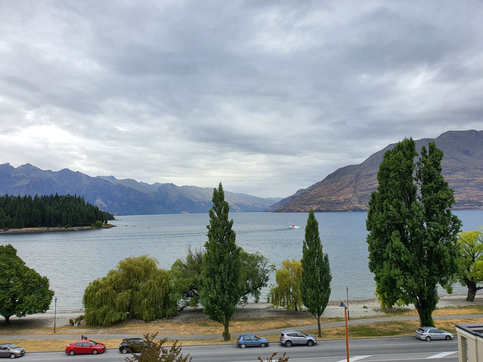 View from the Rydges in Queenstown