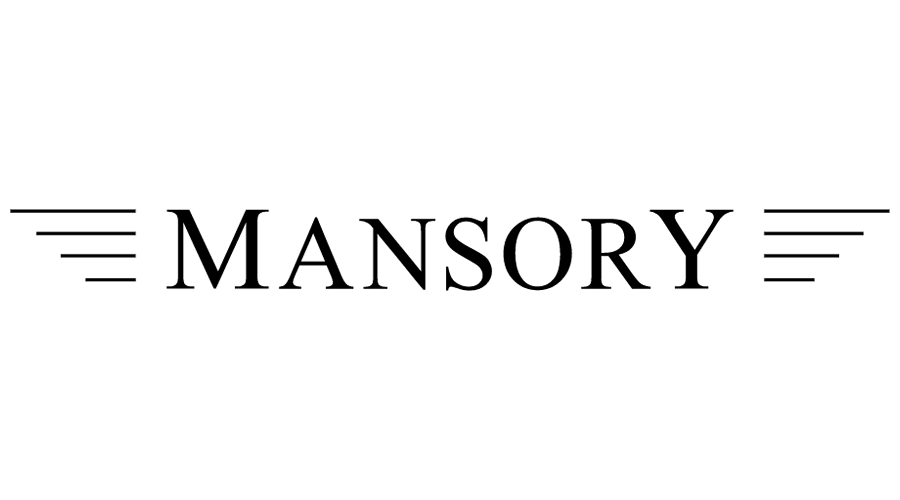 Mansory logo on a white background