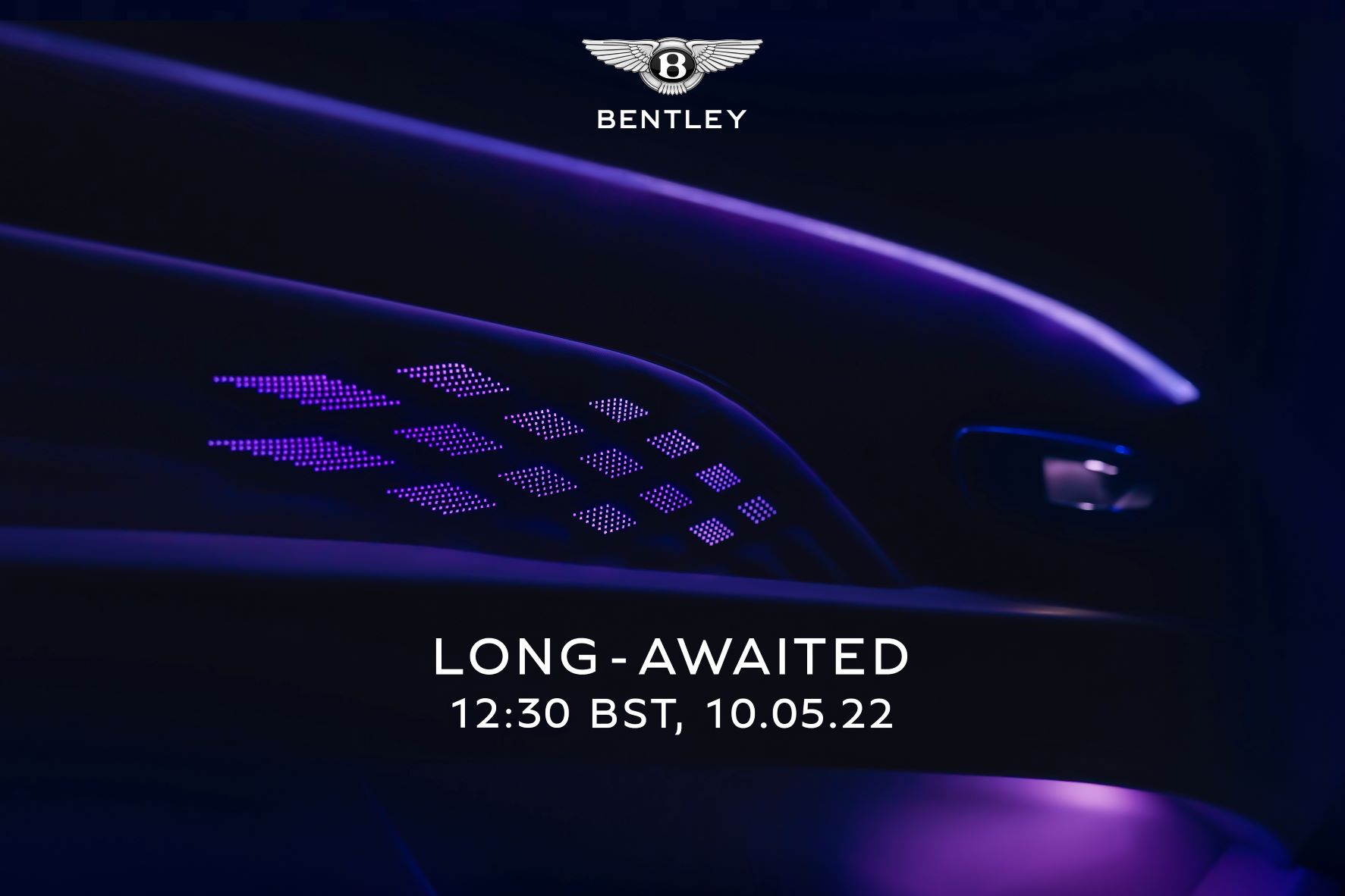 Long awaited new Bentley teaser image of interior