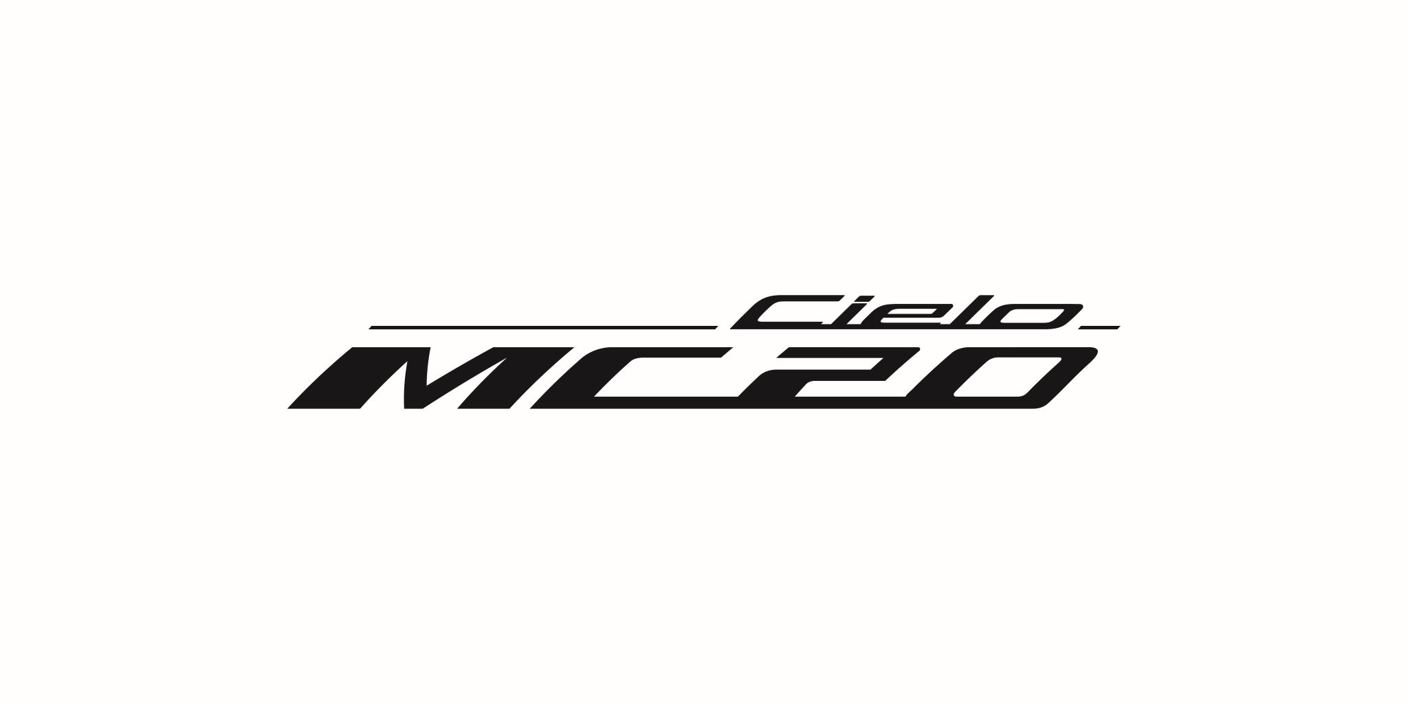 Teaser image of the Maserati MC20 Cielo logo