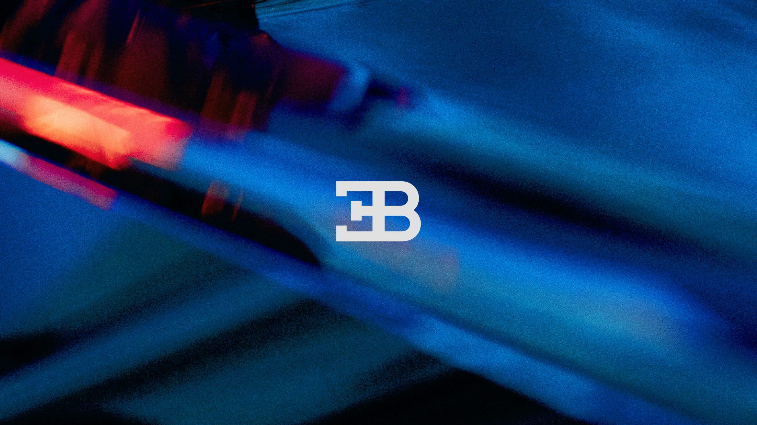 Bugatti are rebranding. Pictured is the iconic EB logo