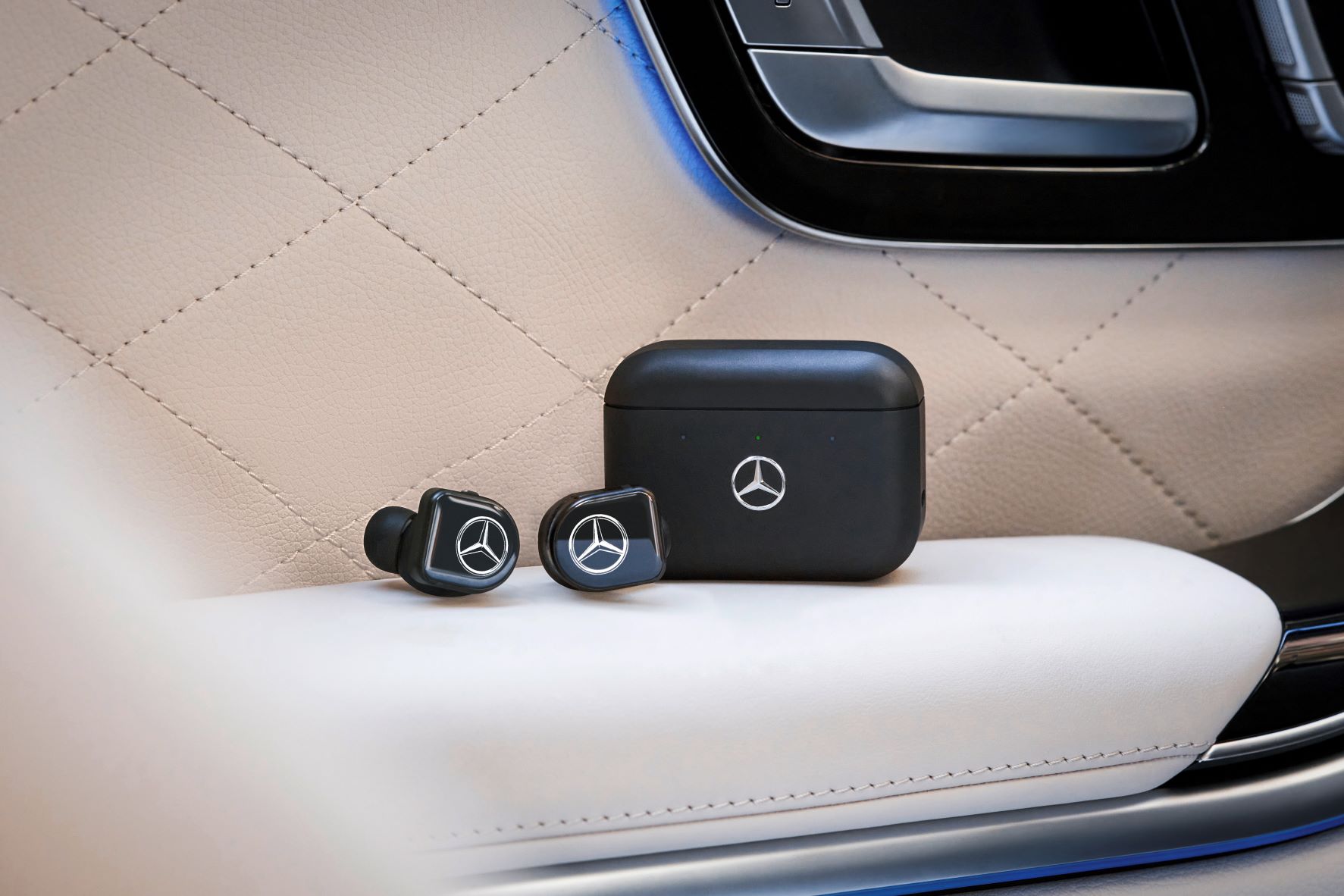 Mercedes-Benz and Master & Dynamic earphones