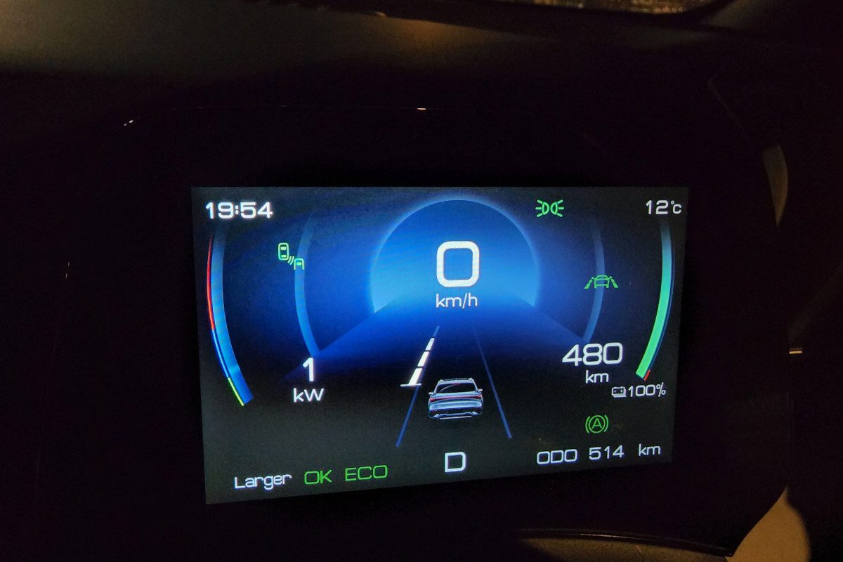 BYD ATTO 3 fully charged