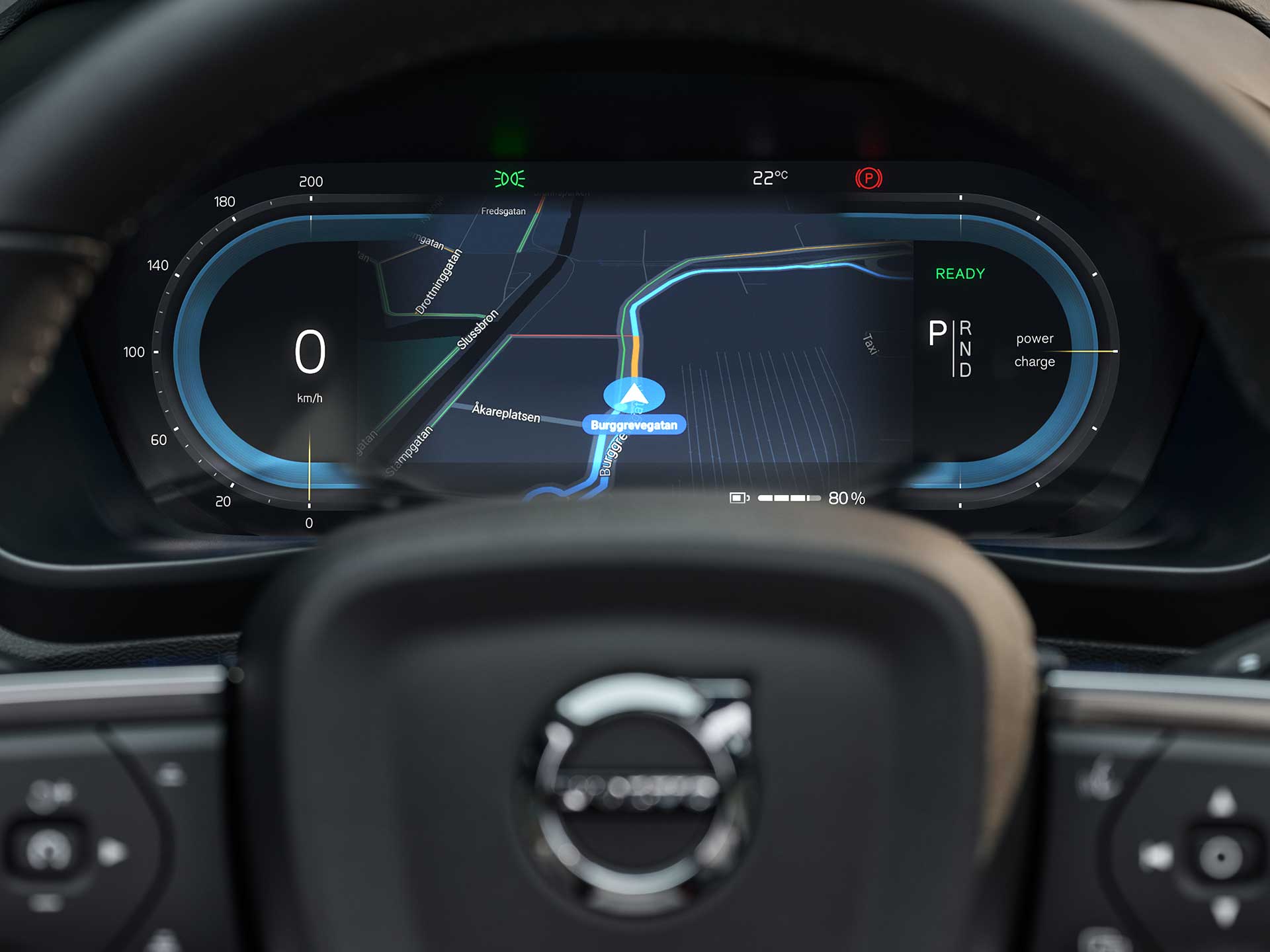 Volvo XC40 Digital Dashboard