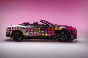 A Bentley Continental GT Speed Convertible created for the SagerStrong charity