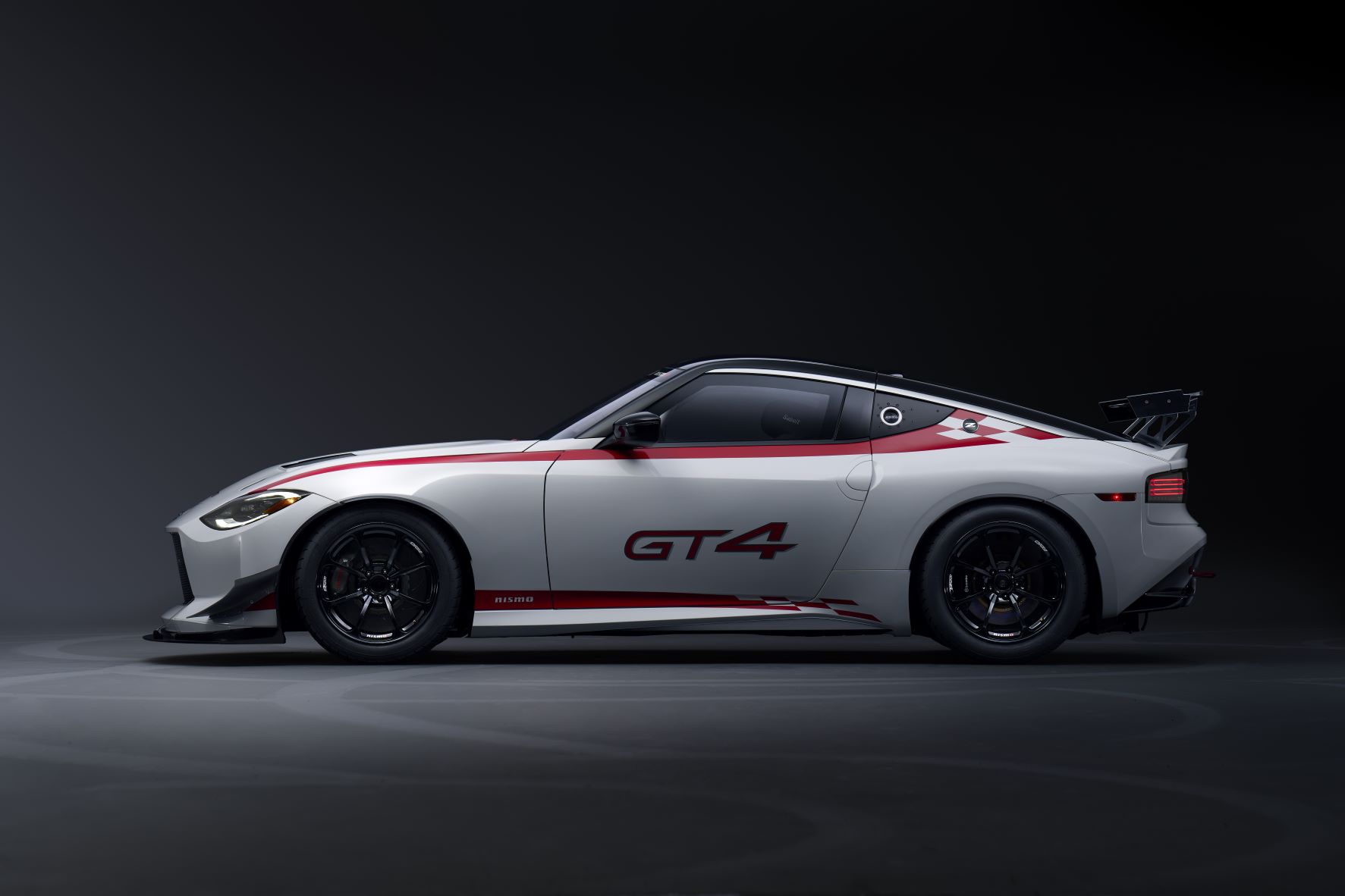 Side view of the Nissan Z GT4