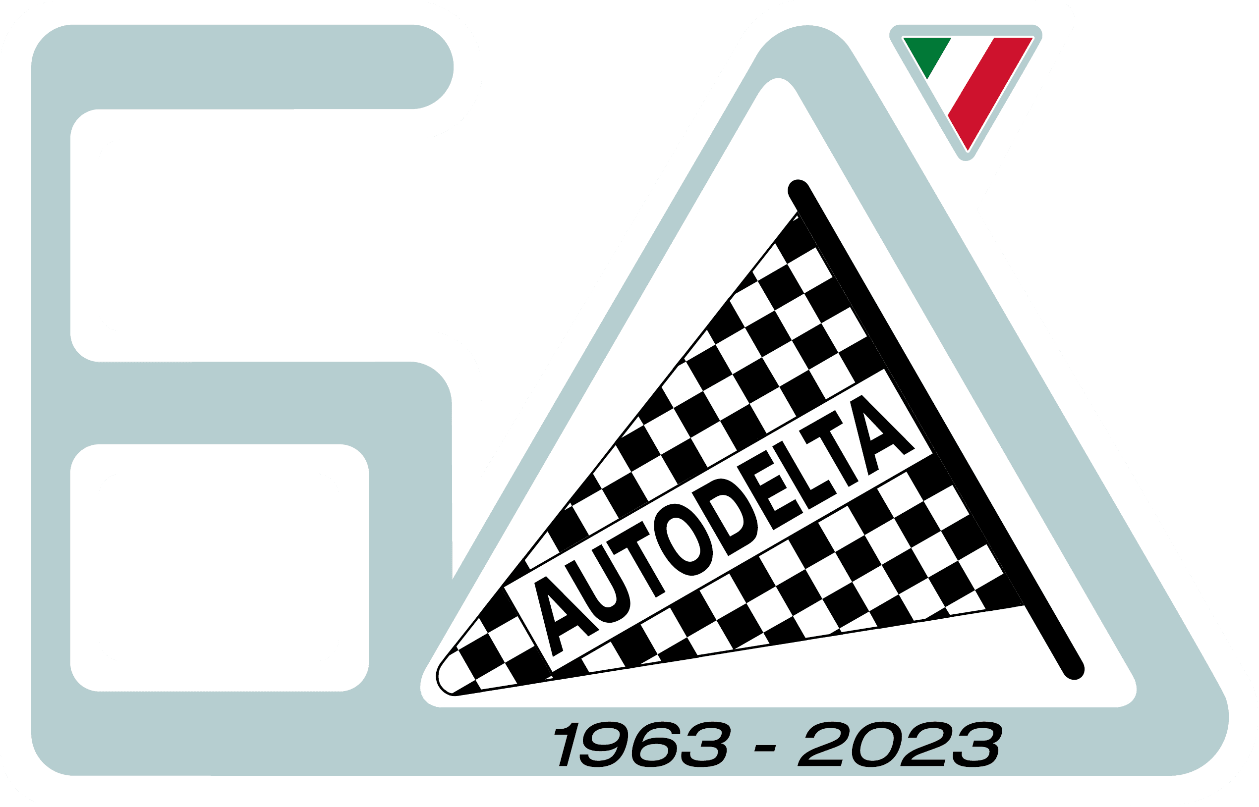 Autodelta anniversary logo