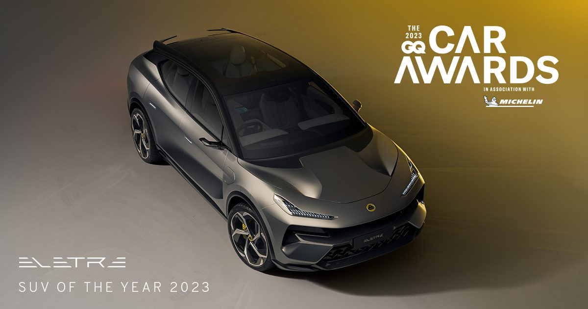 Lotus Eletre SUV wins GQ's SUV of The Year