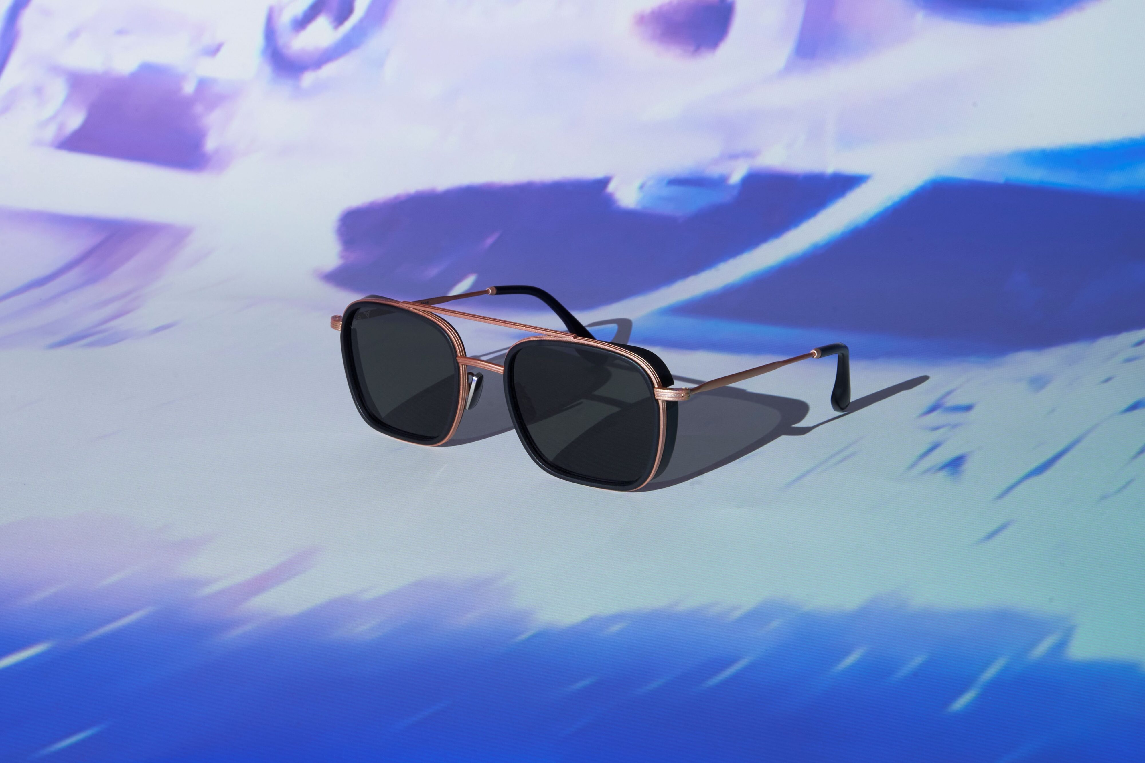 A sunglass style from the special collection between Cupra and L.G.R eyewear