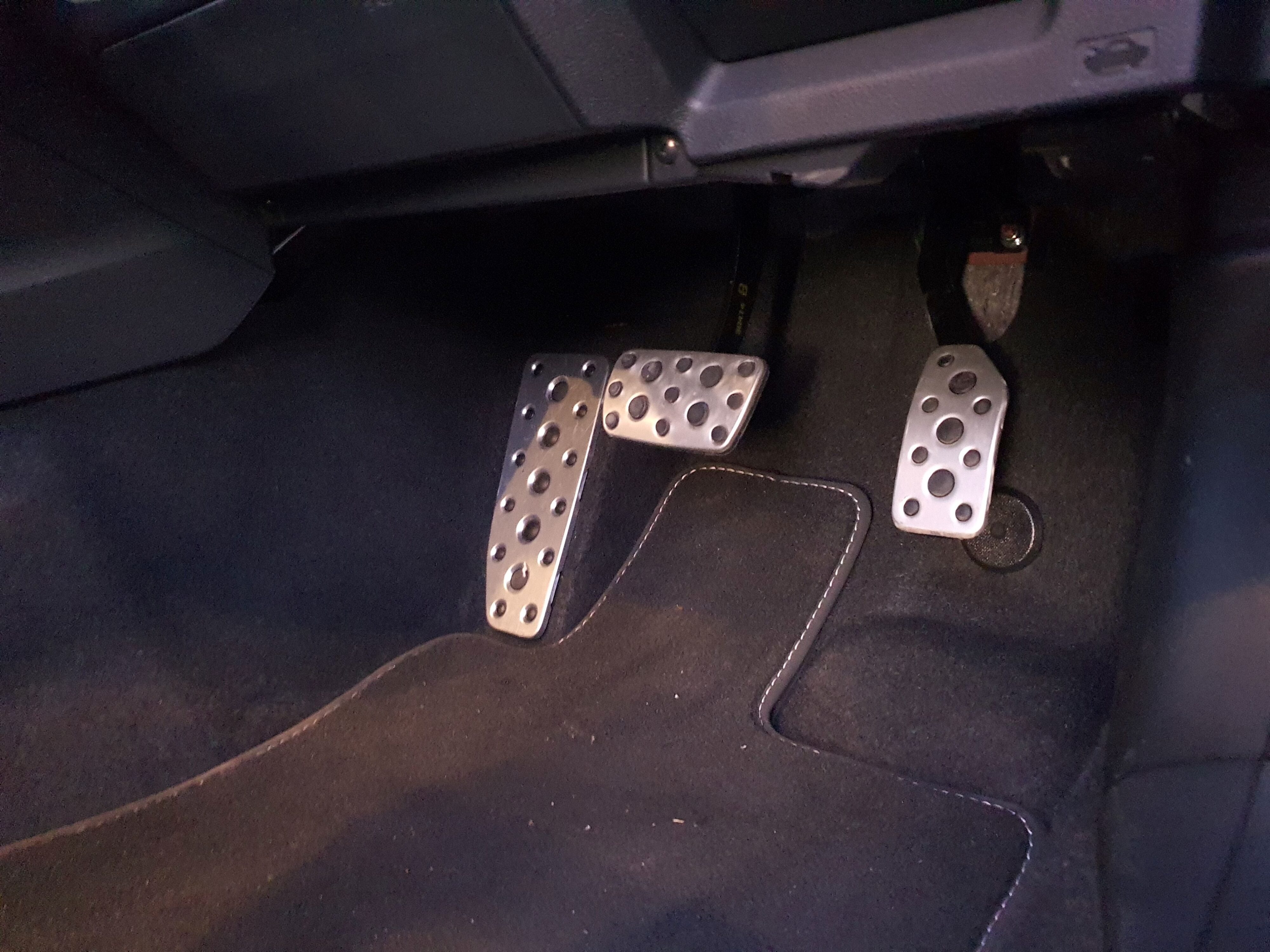 Metal pedals on the 2023 Subaru Crosstrek Petrol Premium