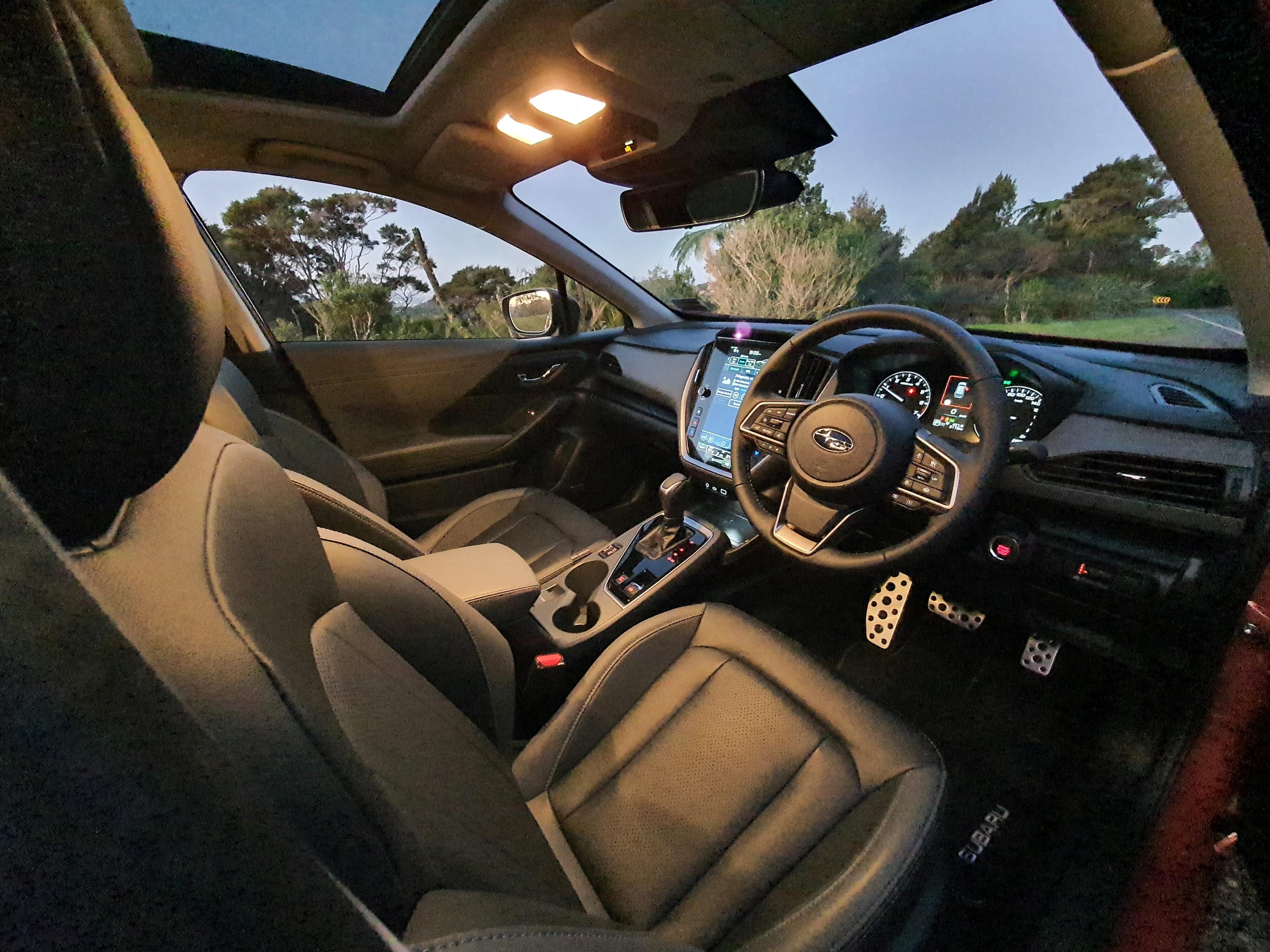 Interior of the 2023 Subaru Crosstrek Petrol Premium