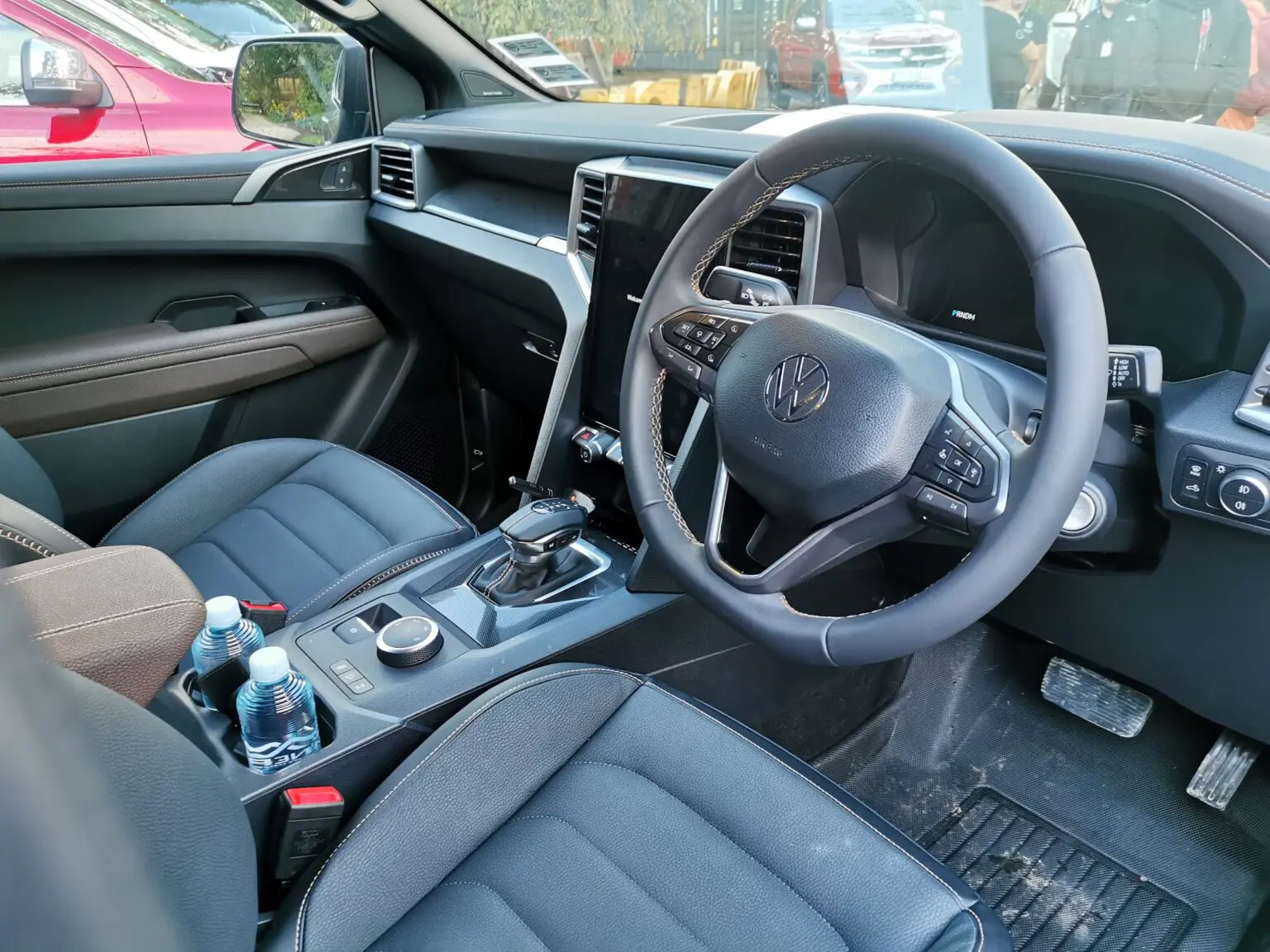 Interior of a Volkswagen Amarok PanAmericana