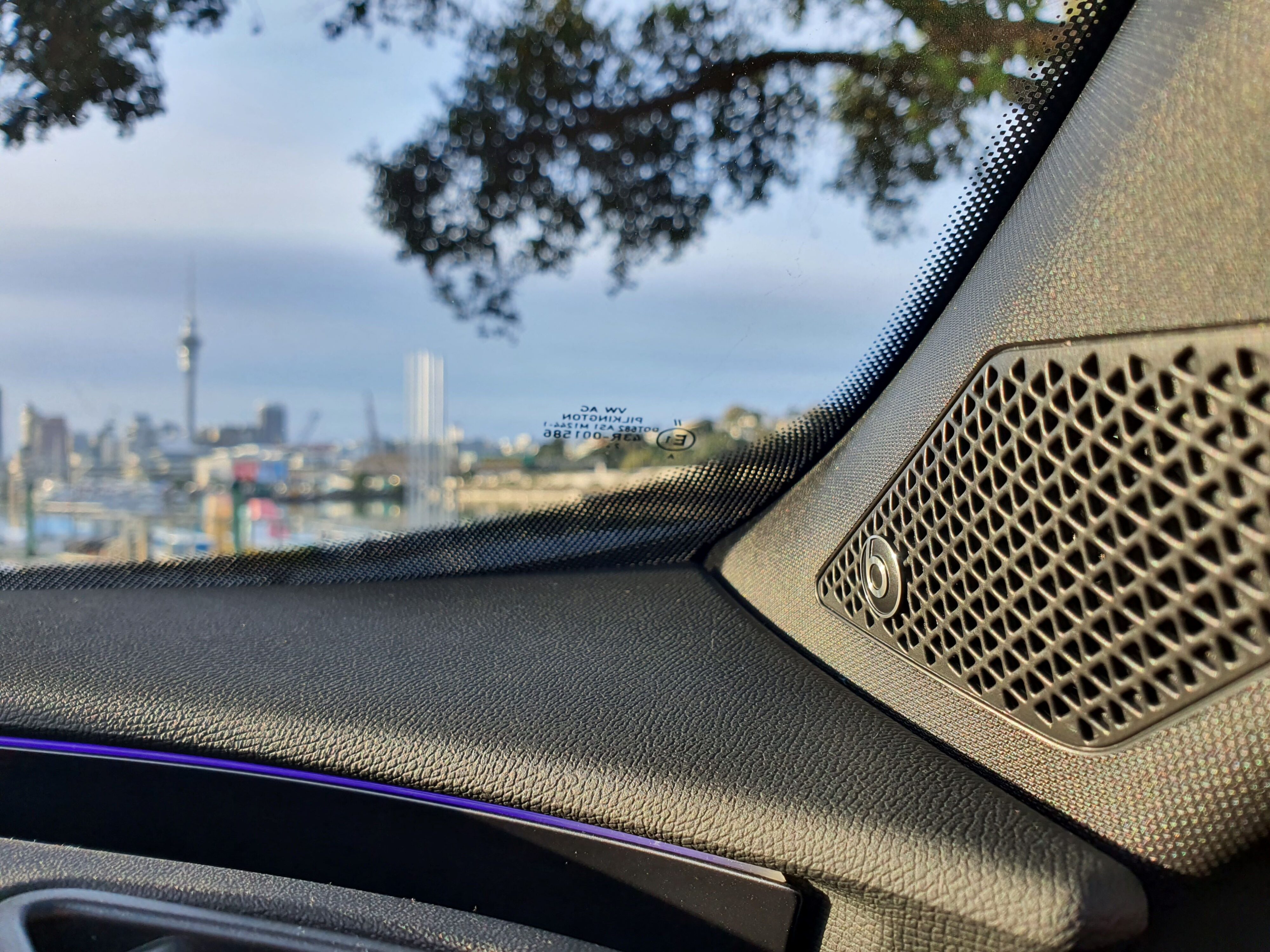 Upgraded Beats audio system in focus on the interior of the 2023 Cupra Formentor VZ Tribe Edition.