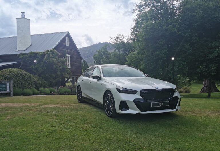 Millbrook resort with BMW i5