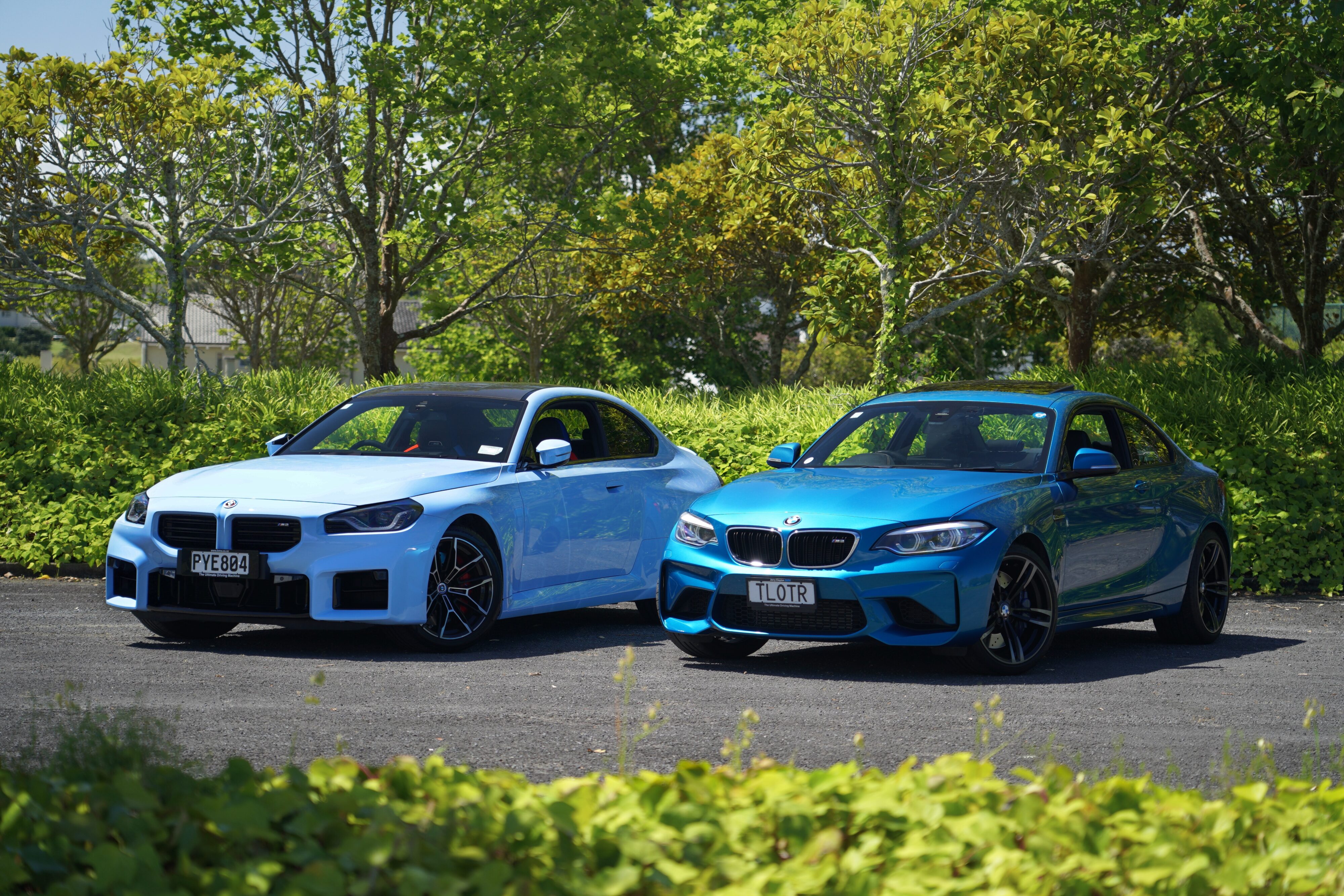 Dynamic Duel - The new BMW M2, feat. the OG M2