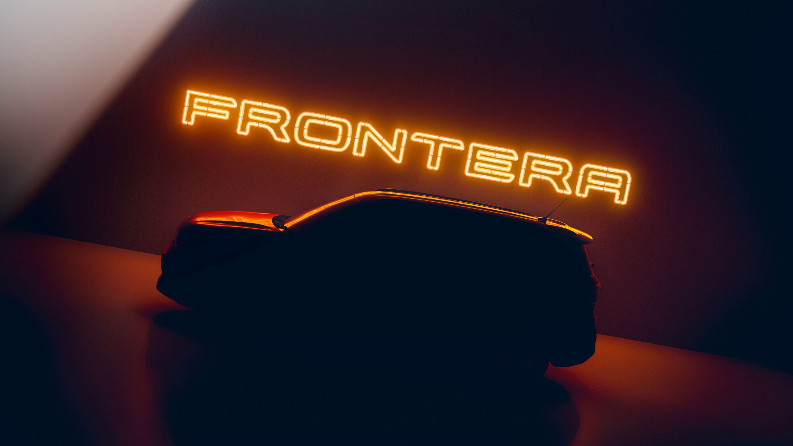 Teaser image of the new Opel Frontera SUV