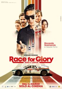 Movie poster for Race for Glory, Audi versus Lancia.