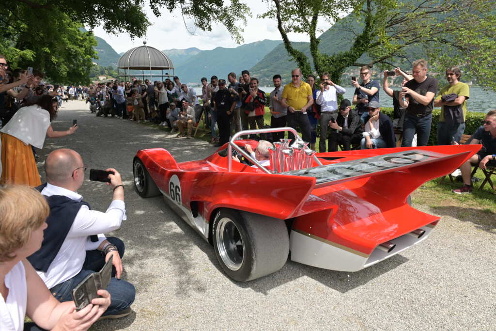 The Lotus Type 66 at the 2024 Villa d'Este Concours, Italy.