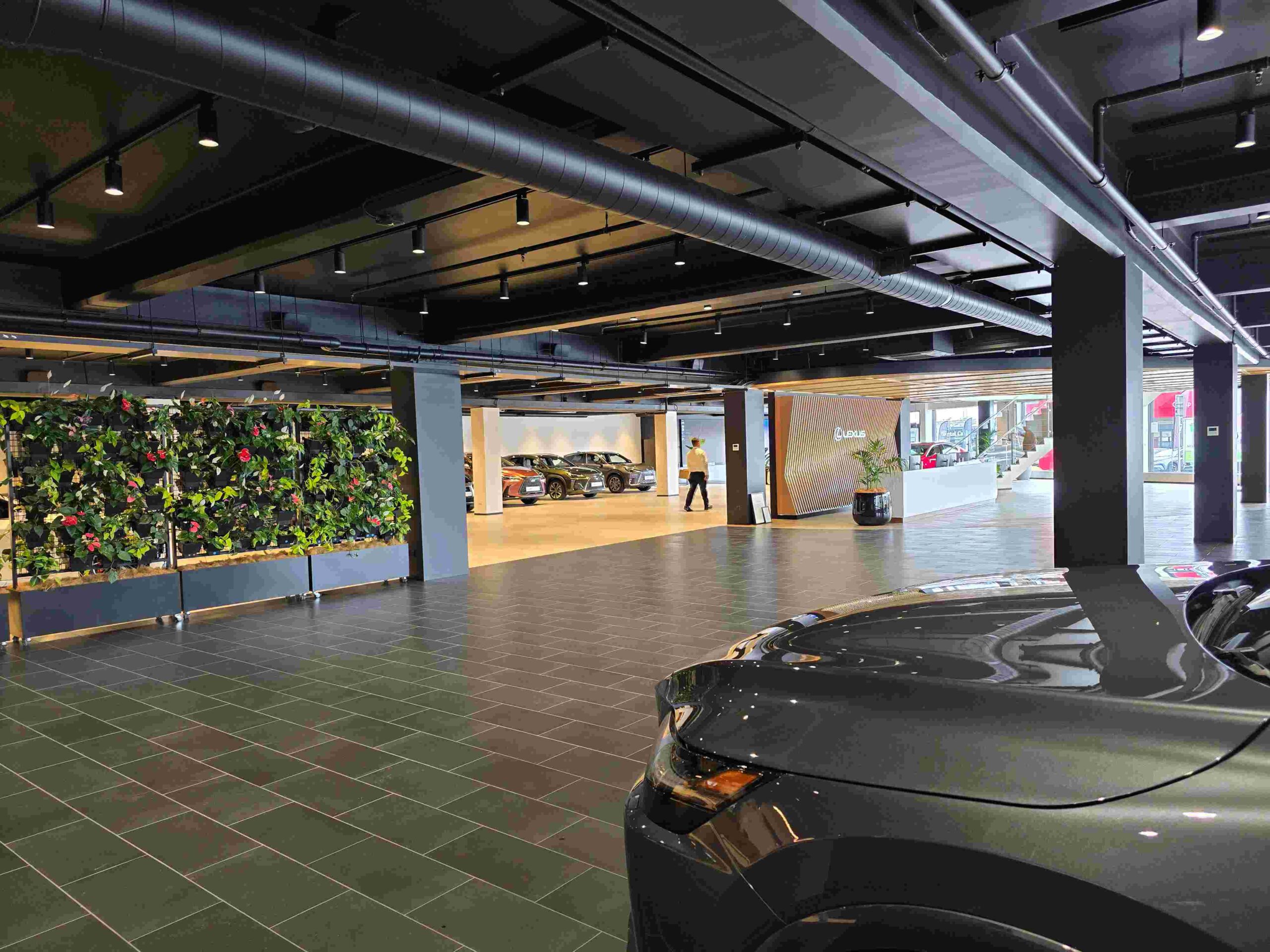 Lexus of Auckland Newmarket Showroom
